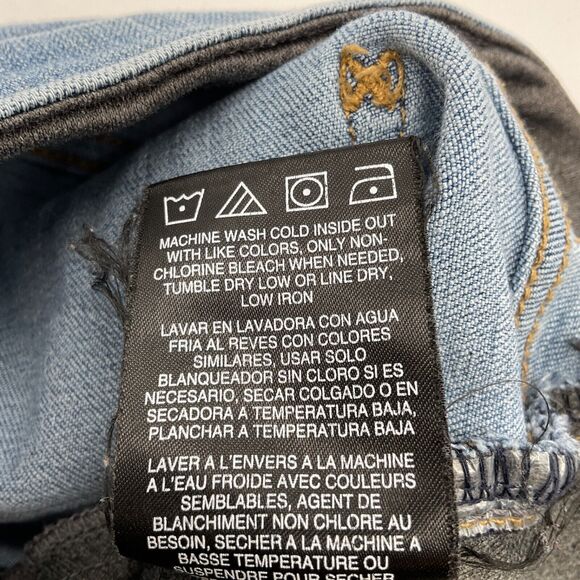 Lee Women's Slim Fit Straight Leg Jeans Mid Rise Size 18M Light Wash - Picture 5 of 10